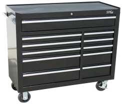 Solutions Normal Value 1200 Model: SP40104 668mm Custom Series Tool Cabinet Heavy Duty 28 Ball Bearing Drawer Slides Robust Wall Construction Double Powder Coating Resists Scratching Huge Maxi Depth