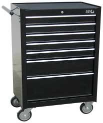 Normal Value 550 Model: SP40202 807mm Concept Series Tool Cabinet Heavy Duty Full Extension Ball Bearing Drawer Slides Dual Gas Strut Lid Stays Dog Bone Style Frame Construction Offers Maximum