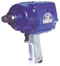 58kg Max Torque 600ft/lbs 299 Model: SP-1158B 3/4 Dr Impact Wrench with 8pc 3/4 dr 6pt Metric Deep