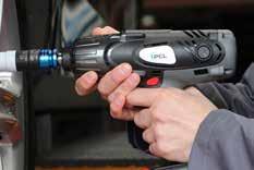 High powered cordless impact wrench Ergonomic soft grip for comfort & reduced vibration Zero