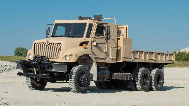 Armored Cab The International Armored Cab is designed to meet the evolving needs of troops in theater, providing an exceptional level of protection for crew survivability on a commercial