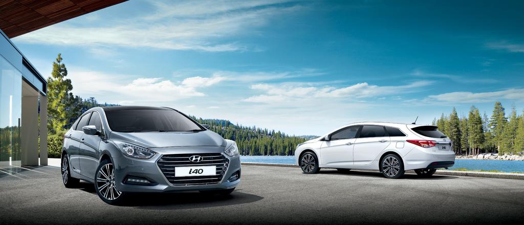 POWERFULLY ATTRACTIVE, BEAUTIFULLY ACTIVE As you d expect, pure quality runs through every aspect of the New i40.