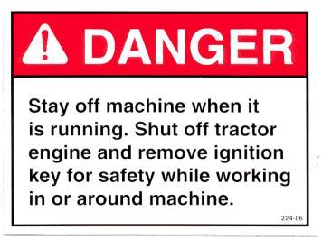 dangers if the warnings on the