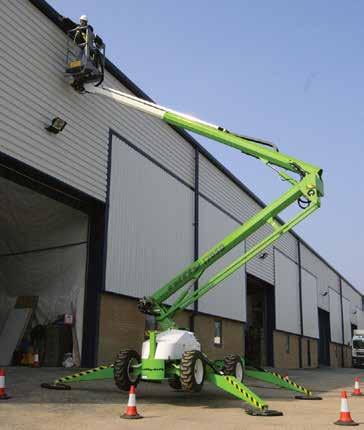 The contractor was looking for a self-propelled, 17 metre working height platform that was lightweight and could meet low floor loadings.