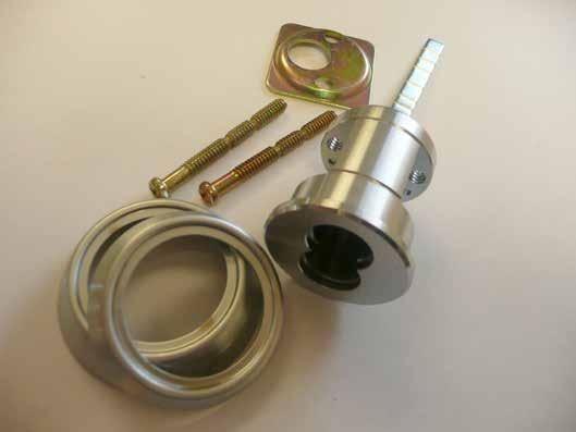 1E72 Mortice Cylinder Machined from solid bar stock and available in Satin brass and satin chrome finishes. This cylinder is used in standard, screw-in cylinder mortice applications.