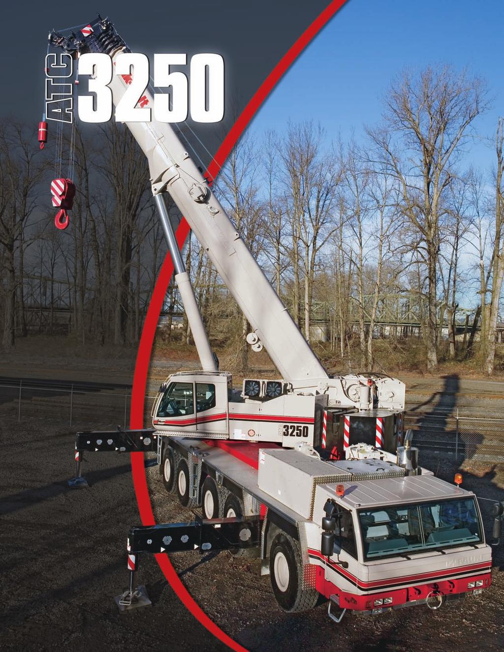 250 ton (220.0 mt) All Terrain Crane 43.3-223.1 ft (13.2-68.
