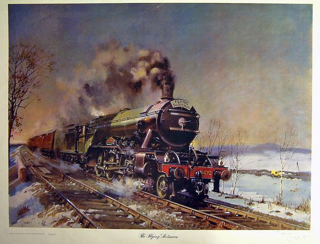 Scotsman in six minutes. Artwork by Frank Newbould (1887-1951).