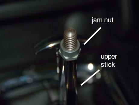 Install the shift boot over the shifter and secure the shift boot