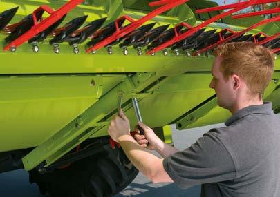 The wide range of models, from the CERIO 930 to the CERIO 560, allows the LEXION, TUCANO and AVERO to use CERIO cutterbars.