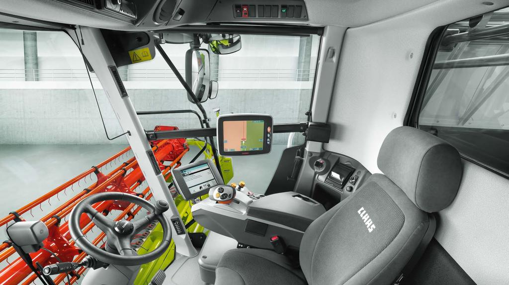Committed to operator comfort. The cab. Comfort cab Greater support for the operator.