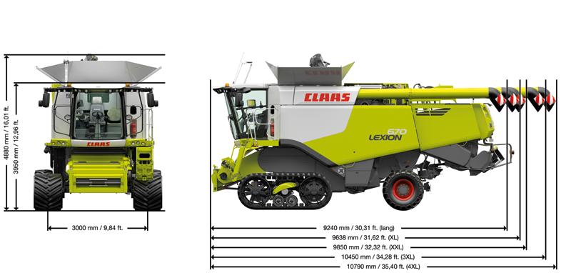 Built on experience. The new LEXION. Cab.