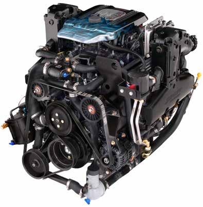 350 HP 383 MAG Stroker Inboard 865108R10 Thanks to its size and power this is the ideal replacement engine for 350 MAG, 7.4L, and 7.