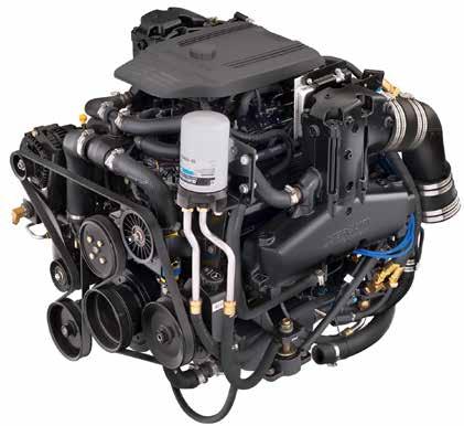 350 HP 385 Performanced Tuned 8M0064807 A 385 Performance Tuned Plus-Series offers durable performance potential A great platform for personal customization for sport and performance boats The 1-Year