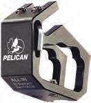 Full House Blackjack helmet holder works with the following Pelican flashlights: 2400, 2400N, 2410, 2430, 2450 and the 2460.