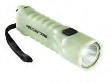 03 3310PL 3310PL Medium LED Flashlight Features photoluminescent technology which emits a bright glow making it highly visible in