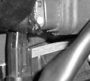 Rubbing of components during vehicle operation could cause damage to hose walls or wire insulation, which can result in engine damage. Figure. Install Oil Cooler Mounting Bracket 9. See Figure.