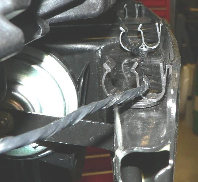 with thermostat adapter attached for the oil lines. Fig: 9 14.