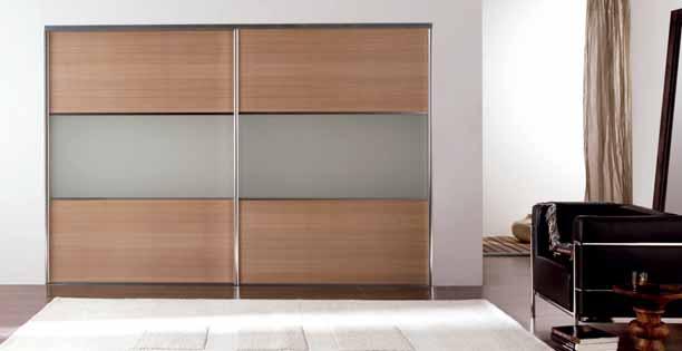 FURNITURE MANUFACTURER A FULL RANGE OF CAREFULLY ASSEMBLED FOR MADE-TO-MEASURE WARDROBES, INCLUDING, TWO RUNNERS SYSTEMS; A CLASSIC VERSION INCORPORATING A SOFT STOP SYSTEM FOR