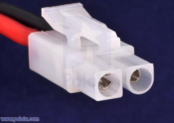 Tamiya Connectors Provided with the Tetrix Battery are