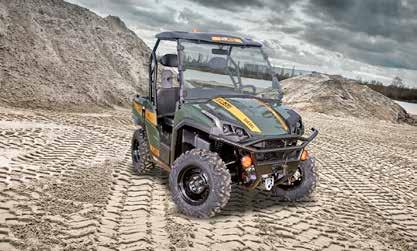 MINING With Perkins diesel engines powering every Landboss vehicle and safety features like ROPS certified roll frames, seatbelts and reversing beepers, the Landboss 800D UTV is the perfect choice