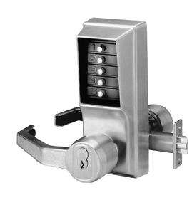 These locks are ideal for locations with frequent personnel turnover such as data processing centers, employee entrances, motels, dormitories, volunteer fire departments and in hospitals and airports.