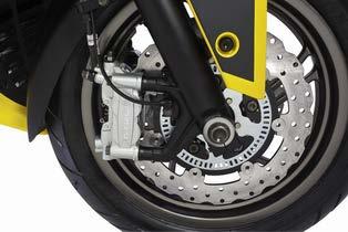 9. Brakes > Front Brake Calipers XCITING 400i Caliper Place a suitable container under the banjo bolt to catch any