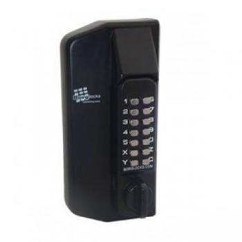 GATE LATCHES Borg 3150 Digital Gate Lock Description: Designed for 40 or 50mm square metal framed gates and posts, 14 digit keypad, available with key, anticlimb housing access and holds up to