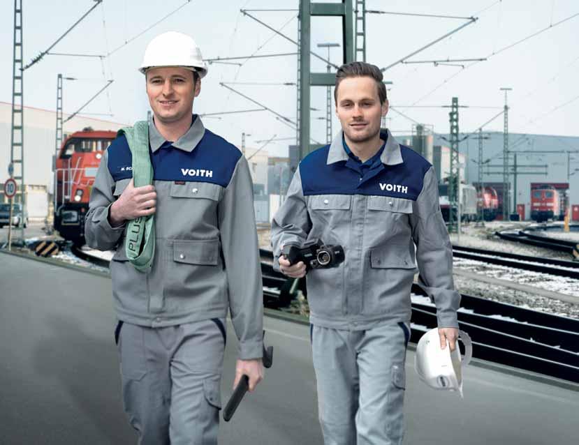 Rail Service with Voith.
