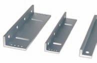 MAGNETIC LOCKS CX-SERIES: MAGNETIC LOCK ACCESSORIES Camden offers a wide variety of mounting brackets and filler plates for CX