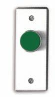 MEDIUM DUTY VANDAL RESISTANT PUSH BUTTONS CM-8000/8100 SERIES: MEDIUM DUTY PUSH/EXIT SWITCH (EXTENDED BUTTON) CM-8000 and CM-8100 series exit switches are vandal resistant; designed and manufactured