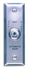 AUTOMATIC DOOR CONTROL SWITCHES CM-160/170/180 SERIES: KEY SWITCHES Camden key switches for automatic doors are designed for mounting on the door operator cabinet or door frame, and are available in