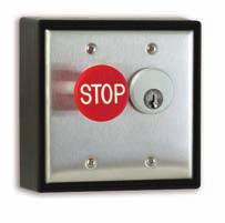 KEY/GATE SWITCHES CI-3502: MORTISE CYLINDER INDUSTRIAL KEY SWITCH Camden s mortise cylinder key switch is designed to control grilles or gates where high security key access is required.