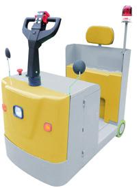 Foot print (including person): 1300L x 850W x 2000H Foot print (excluding person): 600L x 700W x 950H Electric Powered Ride-on Tug - 500kg tow capacity TUGZIPPY Electric Powered Tug - 1000kg tow