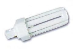 Lynx -T Triple bend compact pin-base lamps Suitable for operation on conventional control gear Excellent colour rendering (CRI=85) Available in Warm White (3000K) and Cool white (4000K) rated life: