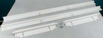 - XVTL Sheet Steel Add-On Distribution Boards for Industrial Applications - IP55 Individual Components Set of Cover Frames, XVTL-IVS Complete set incl.