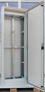 Side-by-side mounted wall enclosures IP30 Protection class I