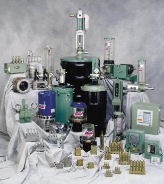 A Complete Line of Lubrication Solutions and Industrial Pumping Products Automated Lubrication Our automated systems dispense measured amounts of lubricant at