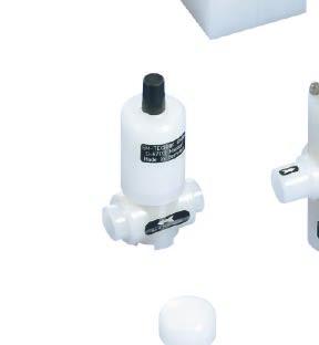 applications: Series 5A shut-off valves: simply turn the spindle