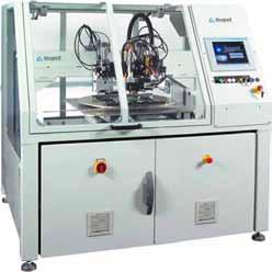 AXIS 350 Automatic insertion machine for stamped terminals and SMD connections The modular equipments of AXIS range of machine are highly flexible and designed to answer to any requirements of an