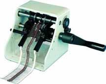 The C4 machine Cut and bend manual machine for stand-off forming of axial components with connections up to 0.8 mm.
