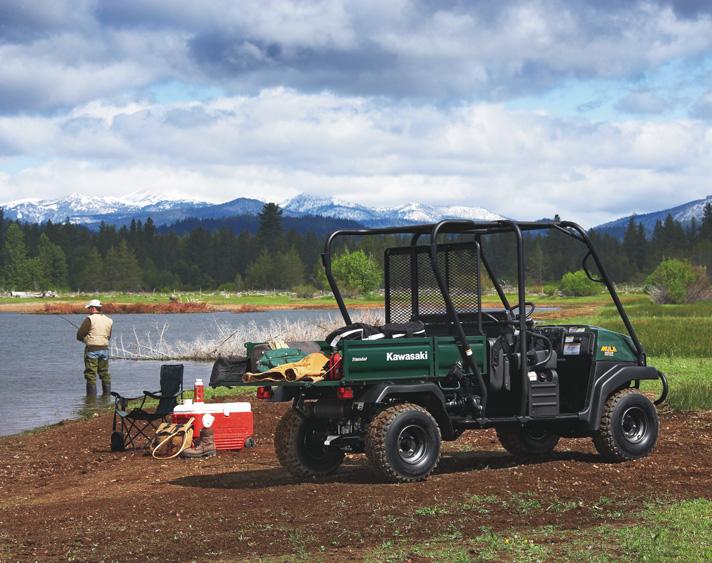 One-Year Warranty Your new MULE utility vehicle comes with Kawasaki s 12-month/ unlimited mileage limited factory warranty. And you can extend your coverage inexpensively.