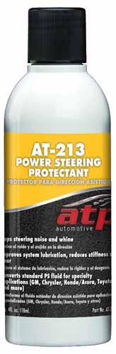 System Additives AT-213 Power Steering Protectant Specialty synthetic additive for power steering systems.