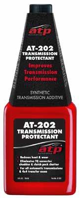 Improves efficiency and life of a transmission from daily drivers to severe duty applications such as commercial use, towing or high output applications.