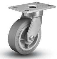 Figure 14 Swivel and Rigid Casters The platform will carry the motor, electronics, and mast.