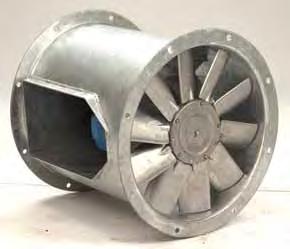 bifurcated fans Elta Bifurcated axial fans are high quality and durable, direct motor driven units, specially developed for handling hostile air conditions.