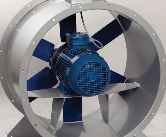 flexible performance Fully adjustable aerofoil impellers in various alternative hub and blade arrangements to optimise air performance.
