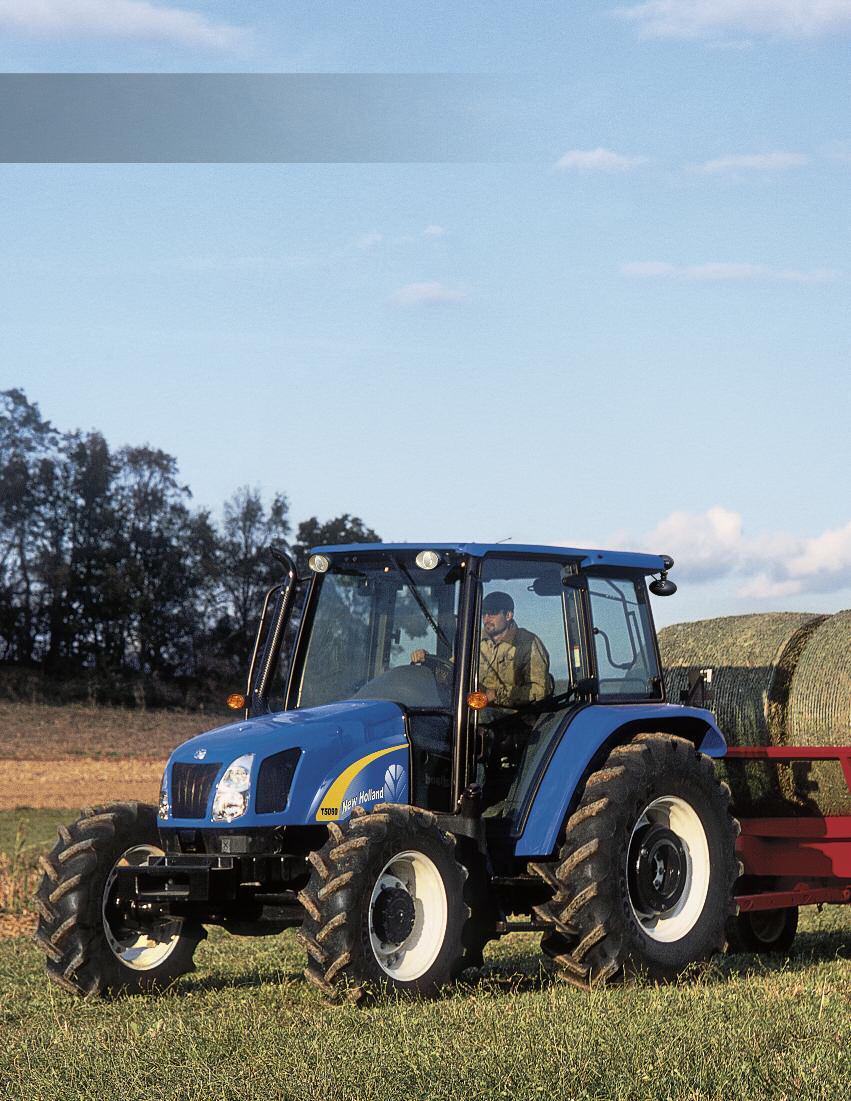 Stronger and more productive by design Top-of-the-line T5000 Series tractors outperform and outlast other utility tractors. T5000 Series utility tractors add new meaning to the phrase value added.