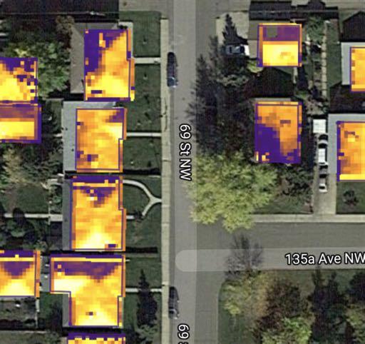 Solar Potential Map Solar potential map gives Edmontonians an estimate of the amount of power from