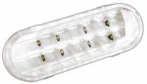 Built to provide ample light for toolboxes, cabinets and other hard-to-light areas 8 LEDs provide valuable light output with low AMP draw Specially formulated encapsulent potting that protects