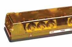 protected 12 to 24V DC operation spread Material: Die Cast Aluminum/Polycarbonate Finish: Illuminates Yellow FMVSS: Class I, J845 Voltage Amp: 12V - 0.